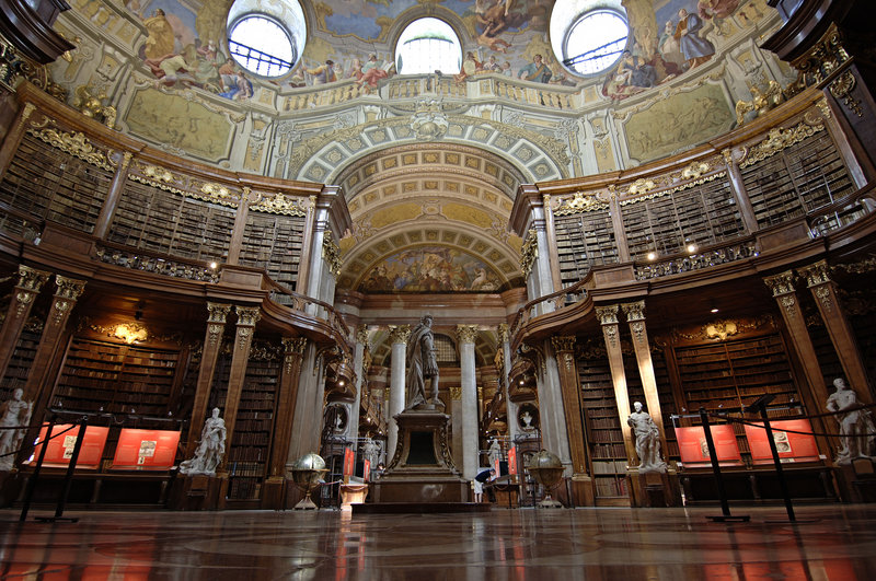 Banner Austrian National Library Vienna
